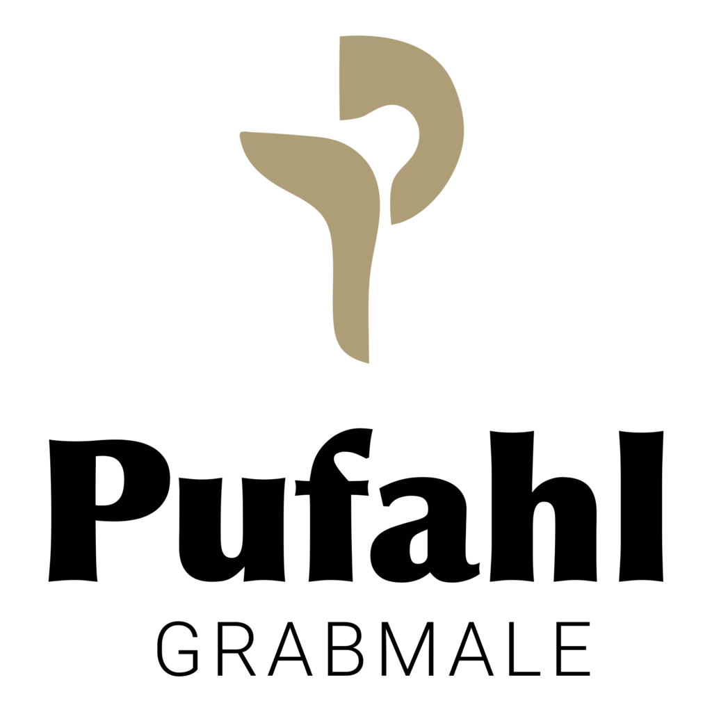 Pufahl Grabmale Logo Schrift- und Bildmarke RGB 09-25