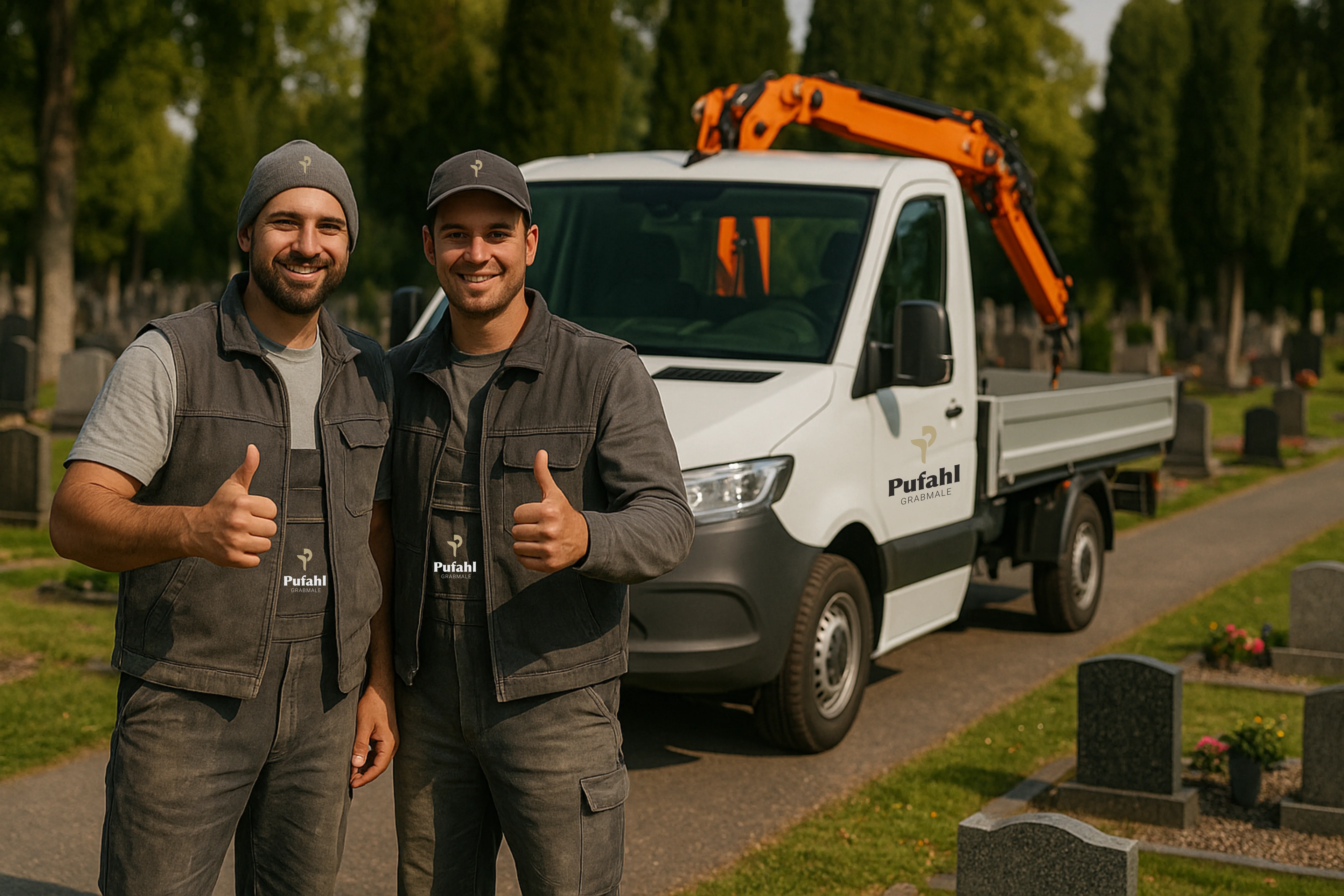 team-pufahl-grabmale-lkw